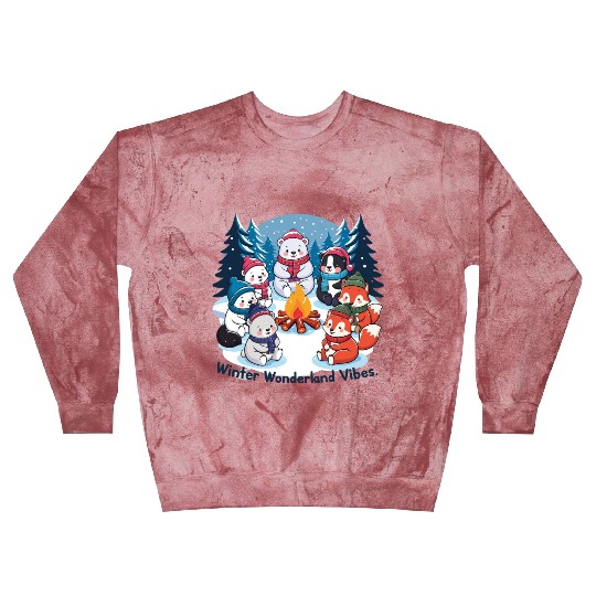 Winter wonderland vibes Blast Sweatshirts