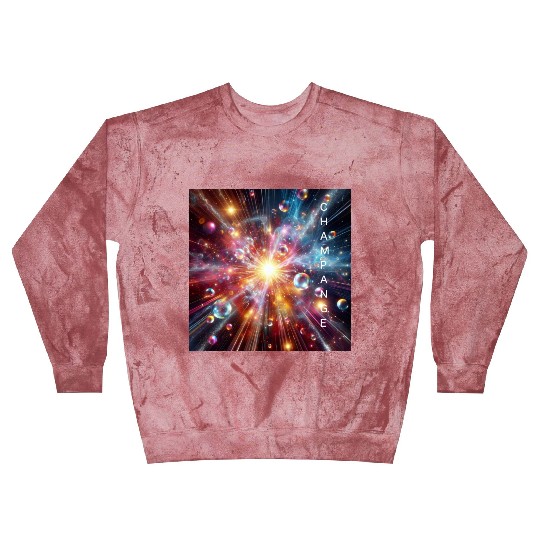 Champagne Supernova Blast Sweatshirts