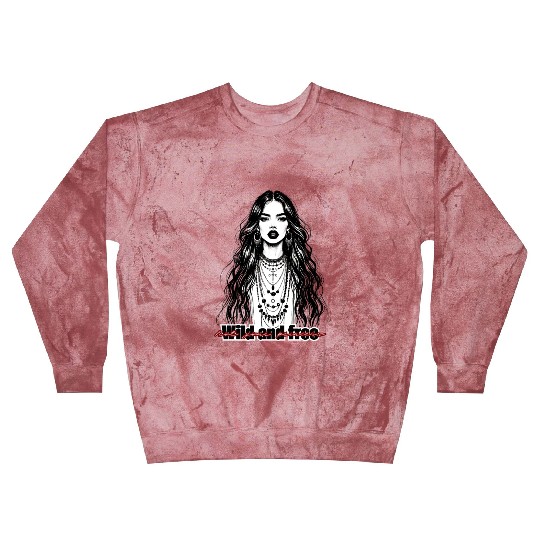 Nature's Child, Wild Spirit: Bohemian Beauty Blast Sweatshirts