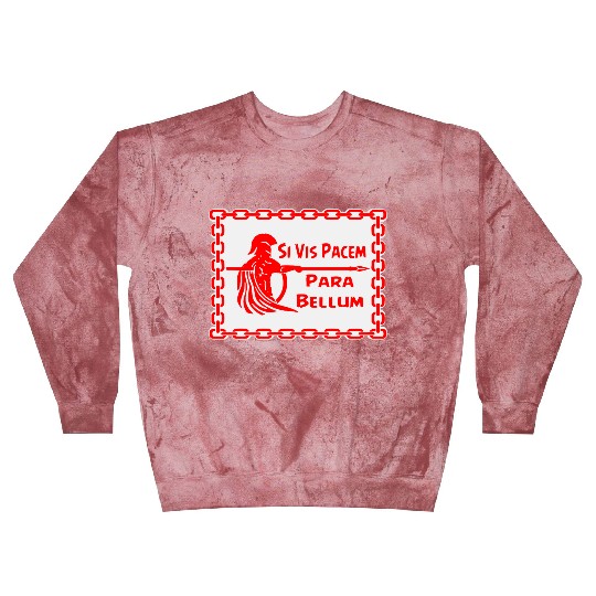 Spartan Si Vis Pacem Para Bellum LIKE US ON FB #U Blast Sweatshirts