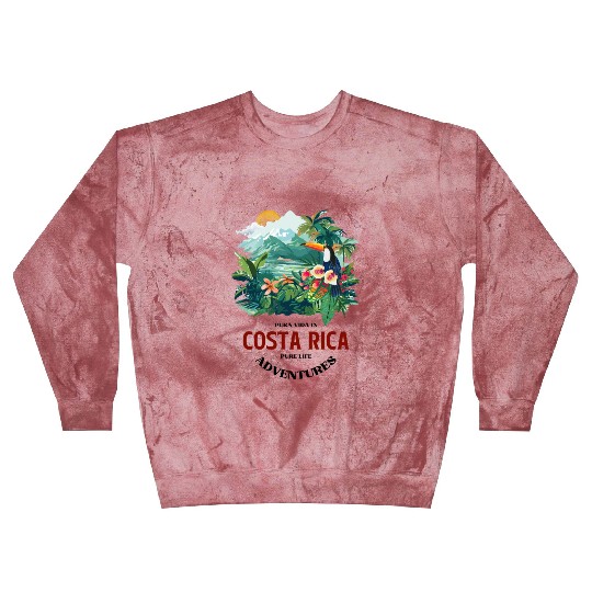 Costa Rica Nature & Macaw Adventure Blast Sweatshirts
