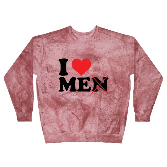 I Love Me Not Men Blast Sweatshirts