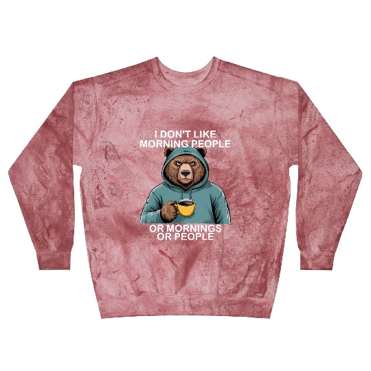 Funny Bear Grizzly Blast Sweatshirts