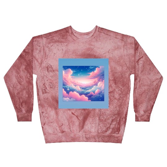 pastel cloud Blast Sweatshirts