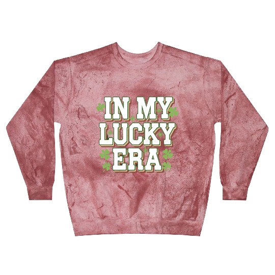 In My Lucky Era Saint Patrick's Day Family Blast Sweatshirts