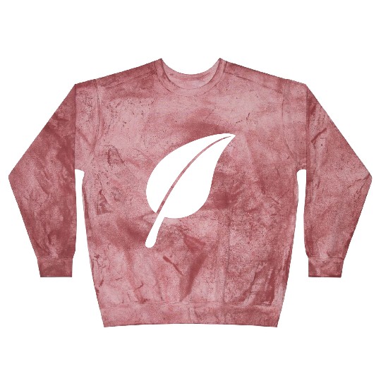 White Beautiful Leaf Eco Spring Summer Cool Nature Blast Sweatshirts