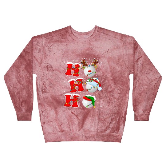 Ho Ho Ho Golf Santa Christmas Blast Sweatshirts