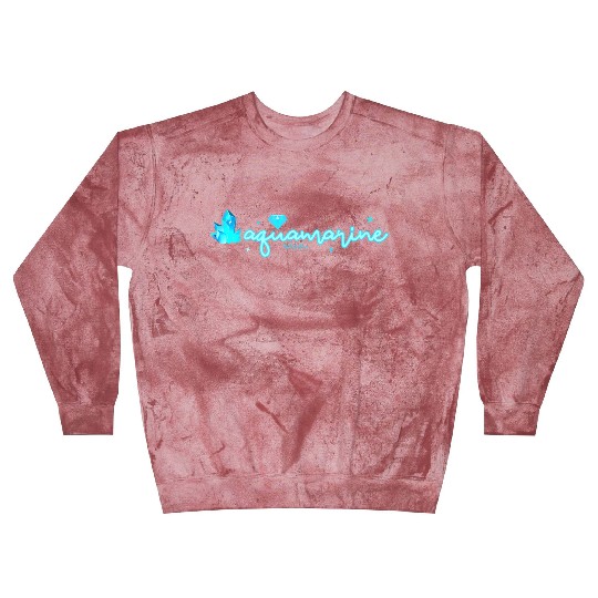 Aquamarine gemstone jewel Blast Sweatshirts
