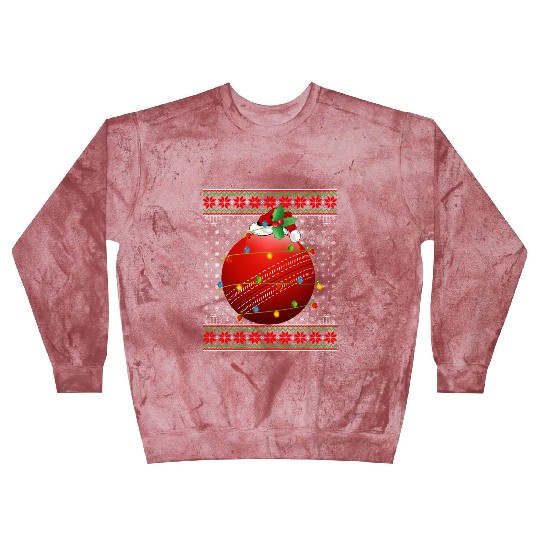 Cricket Player Christmas Blast Sweatshirts
