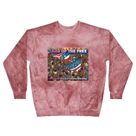Land Of The Free Blast Sweatshirts