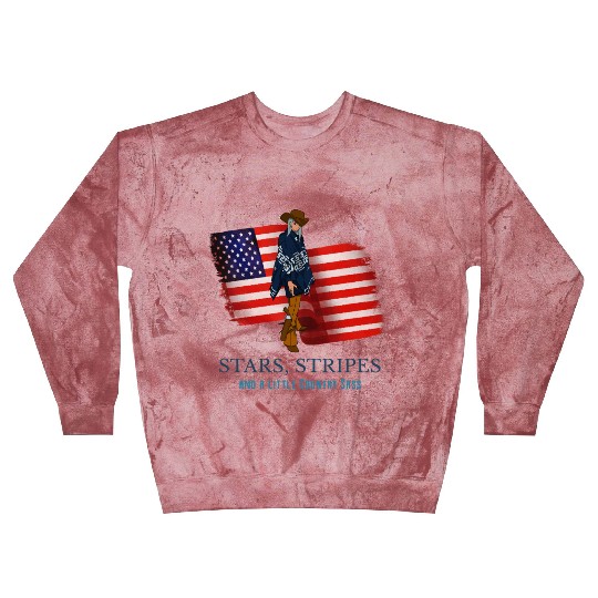 Stars, Stripes, and a Little Country Sass Blast Sweatshirts