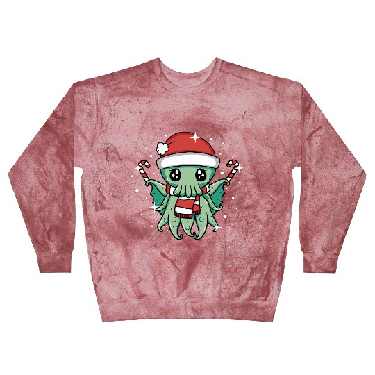 Christmas Cthulhu Blast Sweatshirts