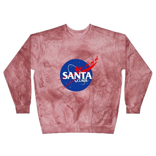 Santa claus funny parody nasa Blast Sweatshirts