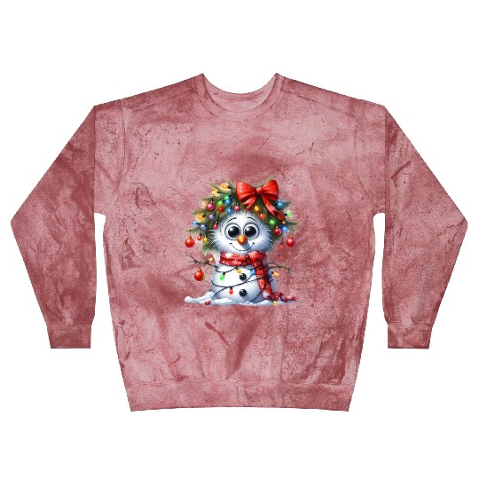 Christmas Merry Christmas For Gift Snowman Blast Sweatshirts
