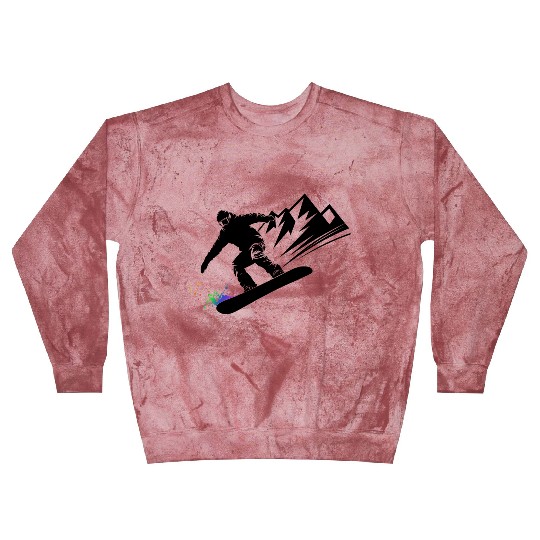 Snowboard Snowboarder Snowboarding Winter Sports Blast Sweatshirts