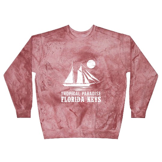 Florida TROPICAL PARADISE KEY-WEST COAST Blast Sweatshirts
