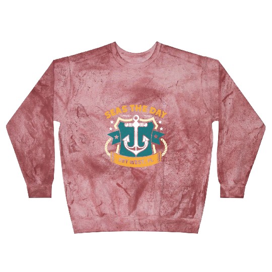 Key-West SEAS A DAY KEY-WEST SEAS Yachting Blast Sweatshirts