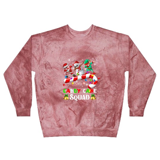 Dabbing Santa Elf Snowman Candy Cane Christmas Blast Sweatshirts