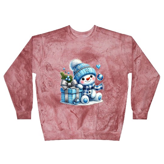 Cute Snowman, Christmas Snowman, Merry Christmas Blast Sweatshirts