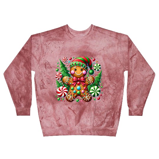 Gingerbread Christmas, Merry Christmas Blast Sweatshirts