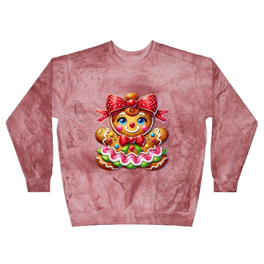 Gingerbread Christmas, Merry Christmas, Candy Blast Sweatshirts