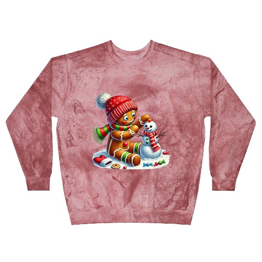 Gingerbread Christmas, Merry Christmas Blast Sweatshirts