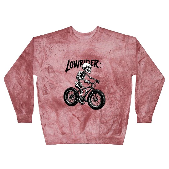 Lowrider Skeleton Art Blast Sweatshirts