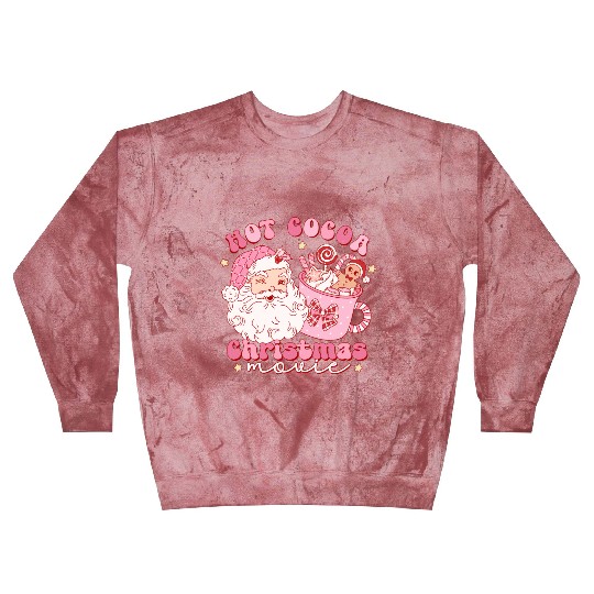 Hot cocoa Christmas movie Blast Sweatshirts