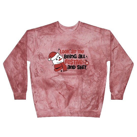 Snowman Christmas, Merry Christmas Blast Sweatshirts