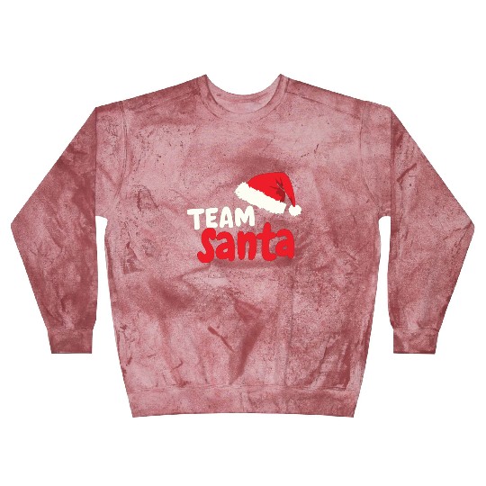Team Santa Santa Claus Christmas Santa Claus Blast Sweatshirts