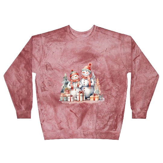 Snowman Christmas, Merry Christmas Blast Sweatshirts