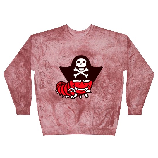 Caterpillar Sabre Pirate Captain Cap Funny Cute Blast Sweatshirts