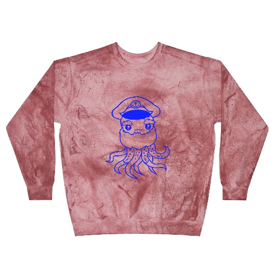 Old Octopus Octopus Cephalopod Funny Captain Squid Blast Sweatshirts