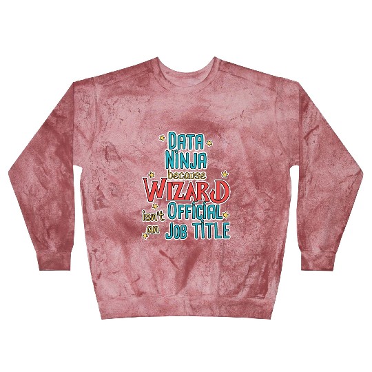 Data Ninja Wizard Data Science Blast Sweatshirts