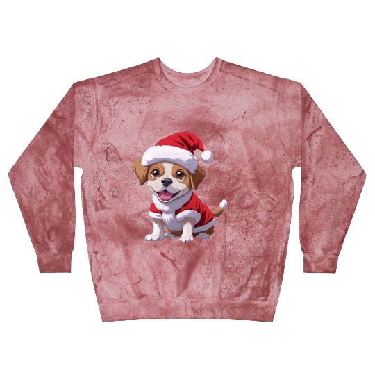 Santa Paws: The Cutest Christmas Puppy Blast Sweatshirts