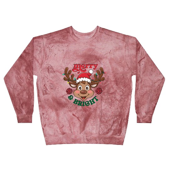 Merry and bright Blast Sweatshirts