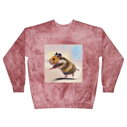Running away hamster Blast Sweatshirts