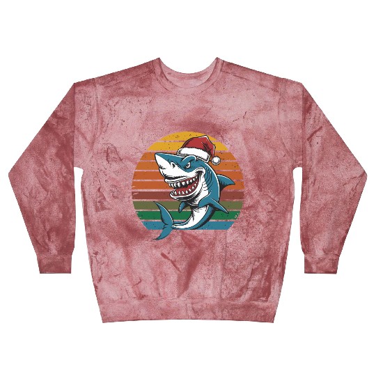Christmas Shark Blast Sweatshirts