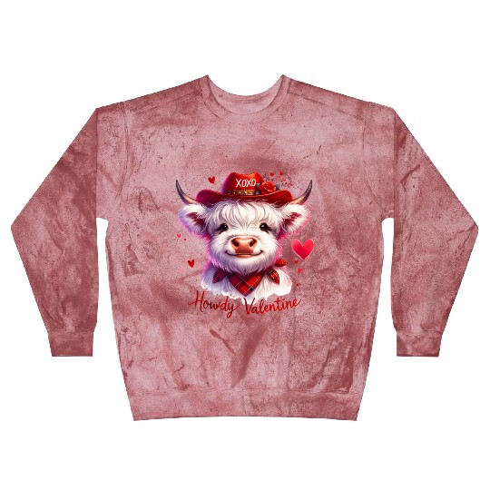 Howdy Valentine, Valentines Day Blast Sweatshirts