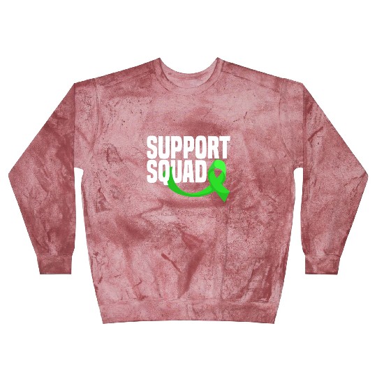 Non-Hodgkin Lymphoma Awareness Support Squad Blast Sweatshirts