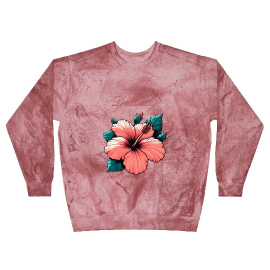 Hibiscus Grace: A Symbol of Delicacy and Elegance Blast Sweatshirts