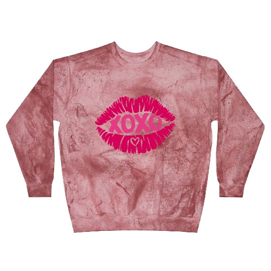 XOXO Valentine Sublimation Blast Sweatshirts