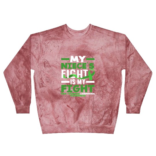 Non-Hodgkin Lymphoma Awareness My Niece Fight Blast Sweatshirts