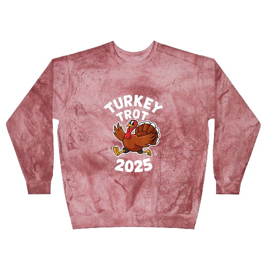 Funny Thanksgiving Turkey Trot 2025 Blast Sweatshirts