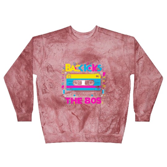 Back to the 80s Retro Cassette Tape Design - Vinta Blast Sweatshirts