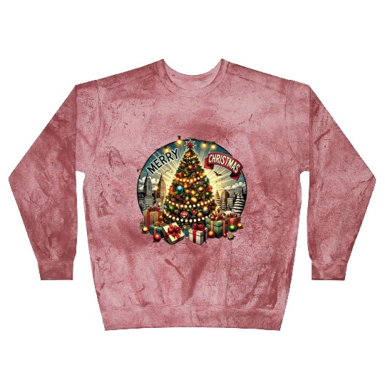 Classic Christmas Tree Design - Christmas Gifts Blast Sweatshirts