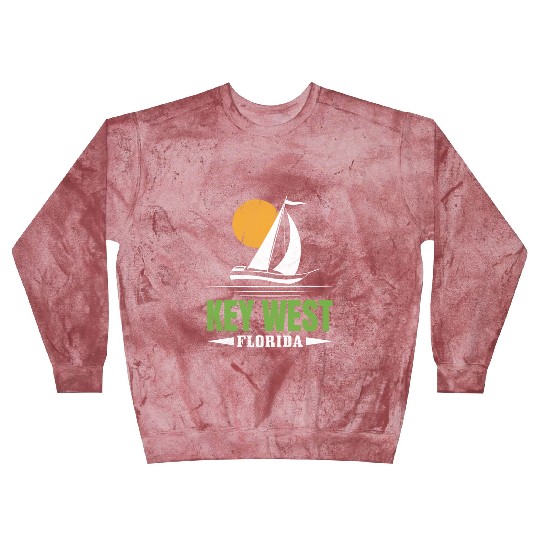 KEY-WEST FLORDIA Sailing West Keys Sailing Outfit Blast Sweatshirts