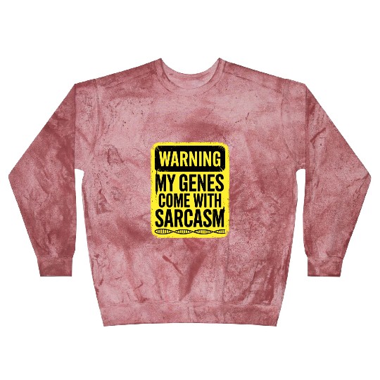Sarcastic Genealogy DNA Test Genetics Biologist Blast Sweatshirts