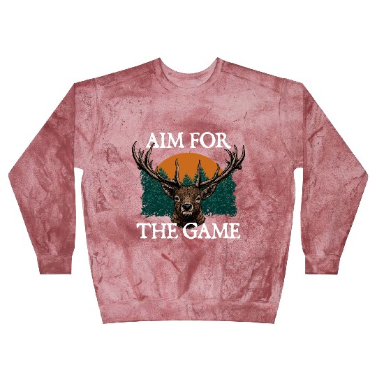 Aim for Game Hunting Friends Hunter Buddy Wildlife Blast Sweatshirts