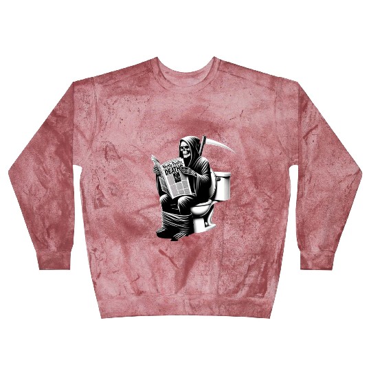 Death on Toliet Blast Sweatshirts